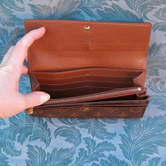 Authentic LOUIS VUITTON Sarah Monogram Wallet EUC - Picture 8 of 14